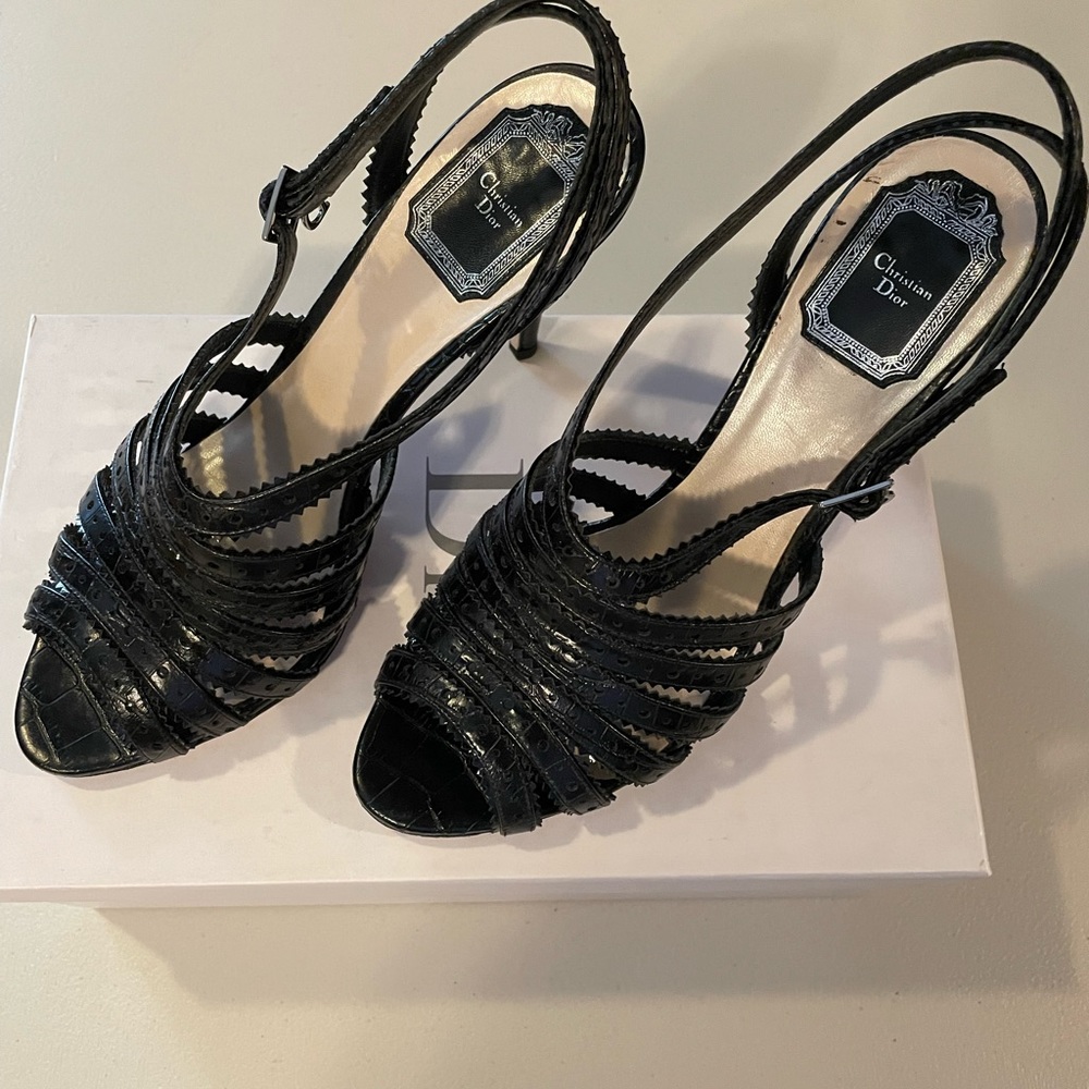 Dior Python Sandal - image 3